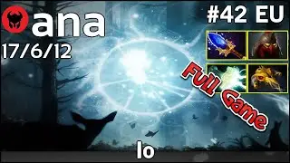 ana [OG] plays Io!!! Dota 2 Full Game7.22