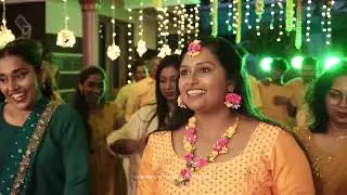 HALDI  DANCE - ATHIRA & SARATH - KERALA HINDU WEDDING- HALDI