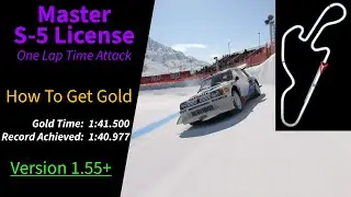 GT7 | How to get Gold on the Master S-5 License (Update 1.55+)