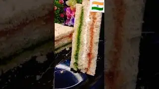 🇮🇳Indian flag with bread 🍞| #shorts #indianflag #republicday #bread #food #recipe #flag
