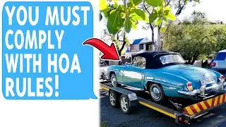 HOA Towed My CAR Illegally, Claims I Violated Bylaws! I’m Not Part Of The HOA!