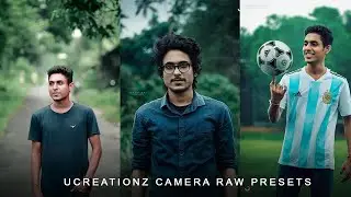 Ucreationz  Camera raw  presets For Photoshop Photo Editing
