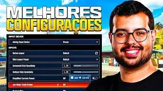 MELHORES CONFIGURACOES DO NOVO WARZONE! (Controle, Graficos e Audio)