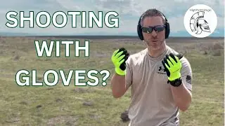 I Try Shooting with Different Gloves from Appendix Carry.