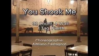 YOU SHOOK ME / LINE DANCE / STEPS (TUTORIAL)