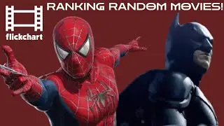 RANKING *TONS* OF RANDOM MOVIES!!! | Flickchart Rankings Ep. 1