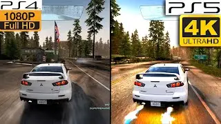 Самые улучшенные игры на PS5 — NFS Hot Pursuit Remastered | Графика/частота кадров PS4 против PS5...