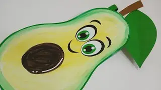 How to make Avocado Fancy dress / Avocado Fancy dress making idea step by step
