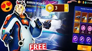 🍀 LET’S TRY MY LUCK in BURROW BEAM 8 CRATE RUSH! 💥 | Mech Arena