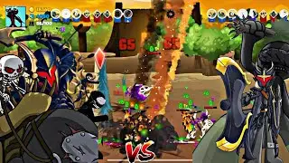 Stick war : Saga online 1vs1 General Kai Rider vs Gigantlord #stickwarsaga #Kairider #Giantlord 