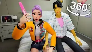 360&deg; K-Pop Demon Hunter Rumi Pregnancy Secret : High School Drama | VR 8K💥