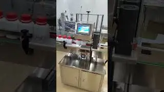 Automatic inline bottle cap tightening machine