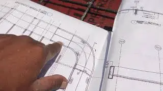 how to Ramp slab Reinforcement fixing with C/C #civil101