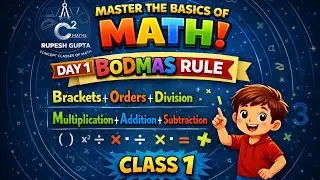 BODMAS RULE  CLASS 1 #bodmas #maths #viralvideo #concept 