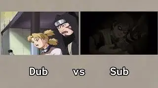 Gaara &ldquo;Blood It&rsquo;s my blood&rdquo;  Dub vs Sub