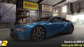 [CSR2] BMW i8 shift and tune for 11.32x ( second tune 317/5.4 nos, fd 2.56 ,tyre 3/97 more stable)