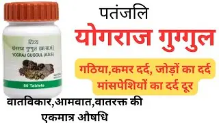 पतंजलि योगराज गुग्गुल के फ़ायदे | Yograj Guggul Patanjali Benefits|