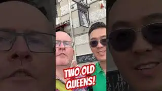 Two old queens go to the pub! #twoqueens #pub