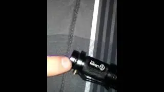 Tactical flashlight making a pressure switch