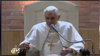 BENEDETTO XVI VISITA PASTORALE ALLA CASA CIRCONDARIALE DI REBIBBIA (ROMA) (18.12.2017)
