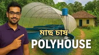 পলি হাউজে মাছ চাষ করে লাখ টাকা ইনকাম | Full Tutorial A to Z”