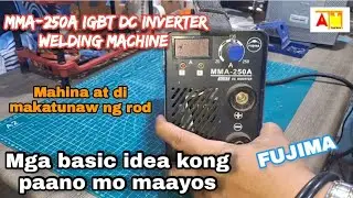 Ito ang dapat mong gawin jan 250A IGBT Inverter Welding Machine, Mahina at di makatunaw Ng rod.