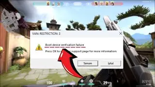 How to Fix Valorant Boot Device Verification Failure Error on Windows 11