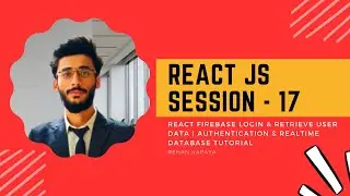 React 17 | React Firebase Login & Retrieve User Data | Authentication & Realtime Database Tutorial