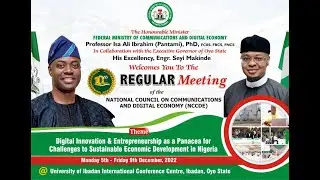 National Council on Communication and Digital Economy (NCCDE) General MEETING 2022