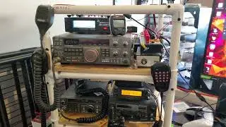 KM4OVZ Amateur Radio Shack Tour