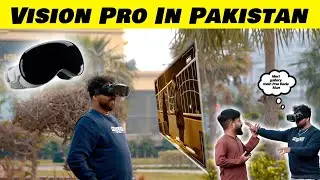 Apple Vision Pro in Public Prank - Prank in Pakistan - Sharik Shah