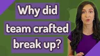 Why did team crafted break up?