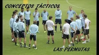 Conceptos tácticos fútbol | Permutas | ¿Qué son las permutas?
