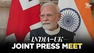 LIVE: PM Modi and UK PM Keir Starmer attend the joint press meet