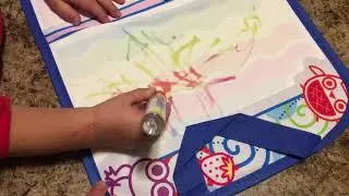Aqua Doodle Water Doodle Activity Coloring Travel Mat Review