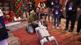 Golabs Debuts Advanced Humanoid and Robotic Dog at 21st Annual Champions for Kids Holiday Festival