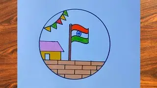 Indian Flag Drawing || Indian Flag Drawing 3d || Indian Flag Drawing Easy 