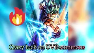 Got a crazy luck on Ultra Vagito Blue Summons 🎉 #reels #viral #dblegends #shortsvideo #goku #shorts