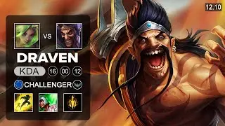Draven vs Zeri ADC - EUW Challenger - Patch 12.10 Season 12