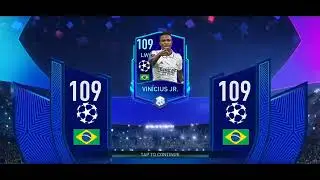 I got vinicius jr in Fifa mobile. In ucl semi final.