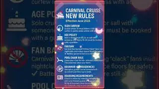 Carnival Cruise June 2025 Rules: You Need to Know!