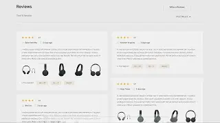 Product Reviews UI Design in Figma | Figma Tutorial