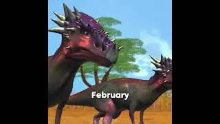 Your Month, Your DBWC Dinosaur (PART 1) #dinosaurs #pong1977 #viral