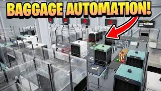 This NEW Simulation Game Has You AUTOMATING Airport Baggage!?