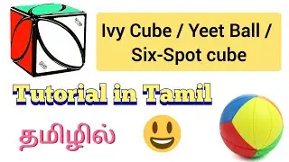 Ivy cube / Yeet Ball / Six-Spot Cube tutorial in Tamil |  தமிழில் | #rubikscube #raghavcubing