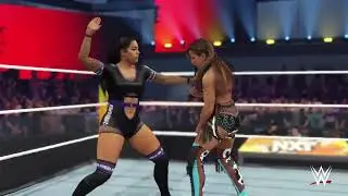 WWE 2K25 Фэллон Хенли против Джайды Паркер