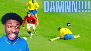 NBA Fan Reacts To Most Brutal Ankle Breakers in Football!! You can feel the pain!