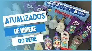 ATUALIZADOS DE HIGIENE DO BEBÊ/TUDO QUE VAMOS USAR NO MÊS.👶🏼😱🤩 #fraldas #huggies #mamaeebebe #bebe