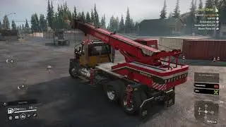 SnowRunner - Auto Winch Glitch - Self Driving Truck 01
