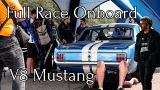 Jimmy Broadbent and Matt Neal - Full Race Pedal Cam Onboard Brands Hatch GP, 1965 V8 Mustang
